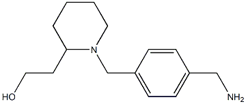  2-{1-[4-(aminomethyl)benzyl]piperidin-2-yl}ethanol