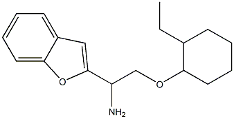 2-{1-amino-2-[(2-ethylcyclohexyl)oxy]ethyl}-1-benzofuran