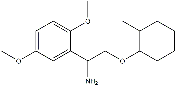 2-{1-amino-2-[(2-methylcyclohexyl)oxy]ethyl}-1,4-dimethoxybenzene