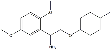 2-{1-amino-2-[(4-methylcyclohexyl)oxy]ethyl}-1,4-dimethoxybenzene