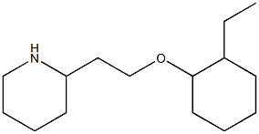 2-{2-[(2-ethylcyclohexyl)oxy]ethyl}piperidine