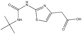 2-{2-[(tert-butylcarbamoyl)amino]-1,3-thiazol-4-yl}acetic acid