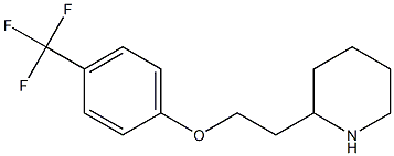  2-{2-[4-(trifluoromethyl)phenoxy]ethyl}piperidine