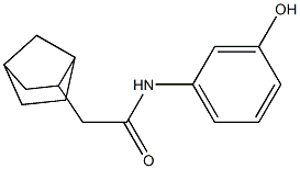 2-{bicyclo[2.2.1]heptan-2-yl}-N-(3-hydroxyphenyl)acetamide