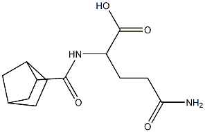 2-{bicyclo[2.2.1]heptan-2-ylformamido}-4-carbamoylbutanoic acid