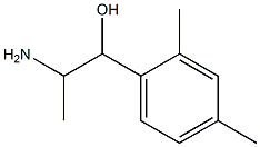 2-amino-1-(2,4-dimethylphenyl)propan-1-ol Structure