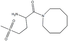 2-amino-1-(azocan-1-yl)-4-methanesulfonylbutan-1-one