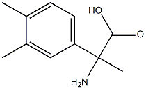 2-amino-2-(3,4-dimethylphenyl)propanoic acid Structure