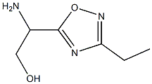 2-amino-2-(3-ethyl-1,2,4-oxadiazol-5-yl)ethan-1-ol