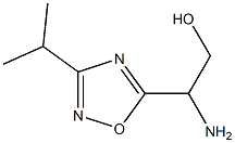 2-amino-2-[3-(propan-2-yl)-1,2,4-oxadiazol-5-yl]ethan-1-ol