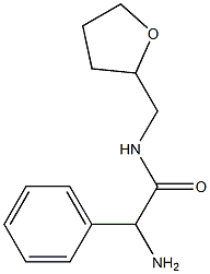 2-amino-2-phenyl-N-(tetrahydrofuran-2-ylmethyl)acetamide