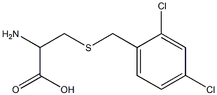 2-amino-3-[(2,4-dichlorobenzyl)thio]propanoic acid Structure