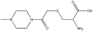  2-amino-3-{[2-(4-methylpiperazin-1-yl)-2-oxoethyl]sulfanyl}propanoic acid