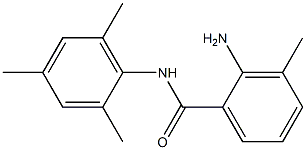 2-amino-3-methyl-N-(2,4,6-trimethylphenyl)benzamide Structure