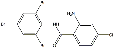  2-amino-4-chloro-N-(2,4,6-tribromophenyl)benzamide