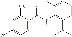 2-amino-4-chloro-N-[2-methyl-6-(propan-2-yl)phenyl]benzamide|