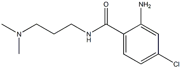2-amino-4-chloro-N-[3-(dimethylamino)propyl]benzamide Struktur