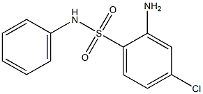 2-amino-4-chloro-N-phenylbenzene-1-sulfonamide,,结构式