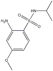 2-amino-4-methoxy-N-(propan-2-yl)benzene-1-sulfonamide