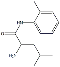 2-amino-4-methyl-N-(2-methylphenyl)pentanamide|