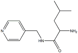  2-amino-4-methyl-N-(pyridin-4-ylmethyl)pentanamide