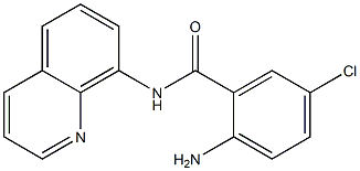 2-amino-5-chloro-N-(quinolin-8-yl)benzamide|