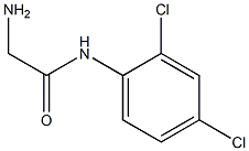 2-amino-N-(2,4-dichlorophenyl)acetamide Structure