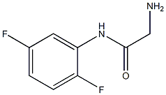 2-amino-N-(2,5-difluorophenyl)acetamide Structure