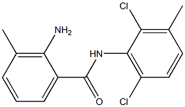 2-amino-N-(2,6-dichloro-3-methylphenyl)-3-methylbenzamide Structure