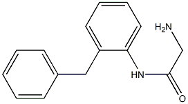 2-amino-N-(2-benzylphenyl)acetamide Structure