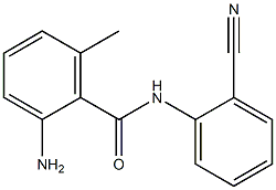 2-amino-N-(2-cyanophenyl)-6-methylbenzamide