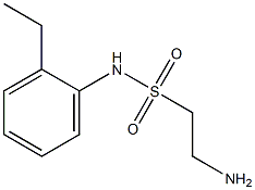 2-amino-N-(2-ethylphenyl)ethanesulfonamide