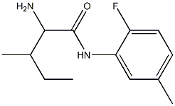 2-amino-N-(2-fluoro-5-methylphenyl)-3-methylpentanamide