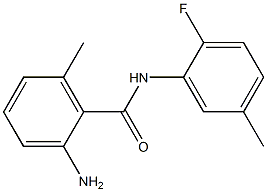 2-amino-N-(2-fluoro-5-methylphenyl)-6-methylbenzamide Structure