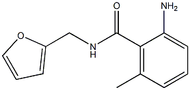 2-amino-N-(2-furylmethyl)-6-methylbenzamide|