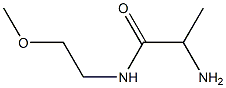 2-amino-N-(2-methoxyethyl)propanamide