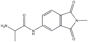 2-amino-N-(2-methyl-1,3-dioxo-2,3-dihydro-1H-isoindol-5-yl)propanamide