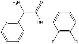 2-amino-N-(3-chloro-2-fluorophenyl)-2-phenylacetamide