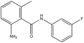 2-amino-N-(3-fluorophenyl)-6-methylbenzamide