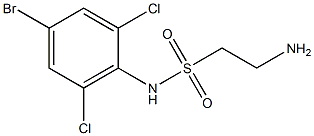 2-amino-N-(4-bromo-2,6-dichlorophenyl)ethane-1-sulfonamide