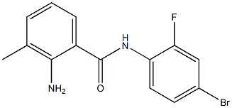 2-amino-N-(4-bromo-2-fluorophenyl)-3-methylbenzamide|