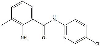  2-amino-N-(5-chloropyridin-2-yl)-3-methylbenzamide