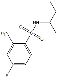  2-amino-N-(butan-2-yl)-4-fluorobenzene-1-sulfonamide