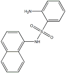 2-amino-N-(naphthalen-1-yl)benzene-1-sulfonamide