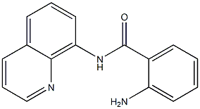 2-amino-N-(quinolin-8-yl)benzamide Structure