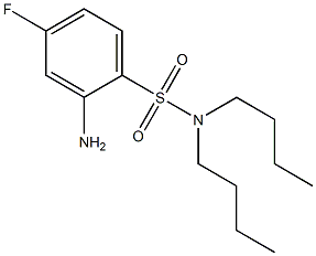 2-amino-N,N-dibutyl-4-fluorobenzene-1-sulfonamide