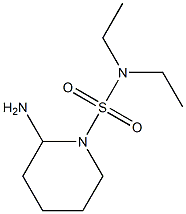 2-amino-N,N-diethylpiperidine-1-sulfonamide 结构式