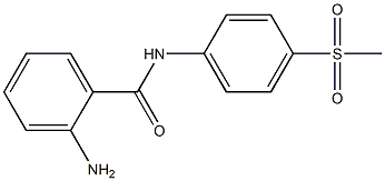  2-amino-N-[4-(methylsulfonyl)phenyl]benzamide