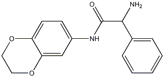 2-amino-N-2,3-dihydro-1,4-benzodioxin-6-yl-2-phenylacetamide