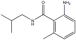 2-amino-N-isobutyl-6-methylbenzamide Struktur